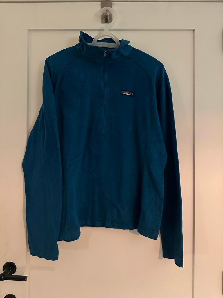 Patagonia fleece trui dames - Maat L - Zo goed als nieuw, Ophalen of Verzenden, Zo goed als nieuw, Maat 42/44 (L), Blauw