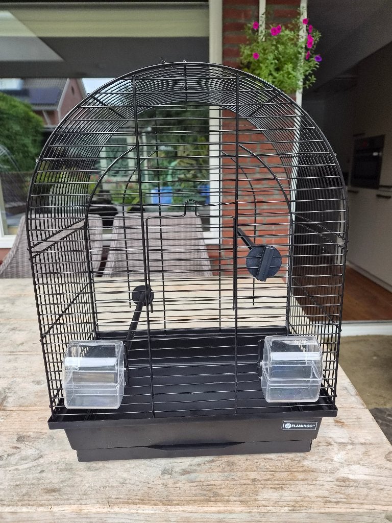 Vogelkooi, Dieren en Toebehoren, Ophalen of Verzenden, Zo goed als nieuw, Metaal, Vogelkooi