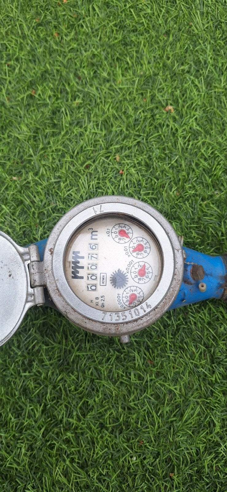Gebruikte watermeter - 7351015, Doe-het-zelf en Verbouw, Ophalen of Verzenden, Gebruikt, Overige meters