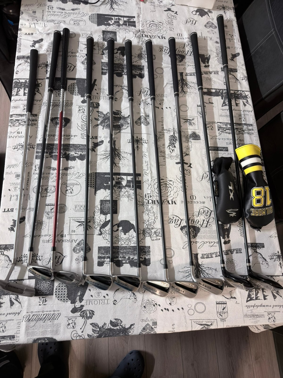 Cobra XL Speed golfset heren Rshaft 6-PW GW SW 5W 4H putter, Sport en Fitness, Golf, Ophalen of Verzenden, Gebruikt, Set