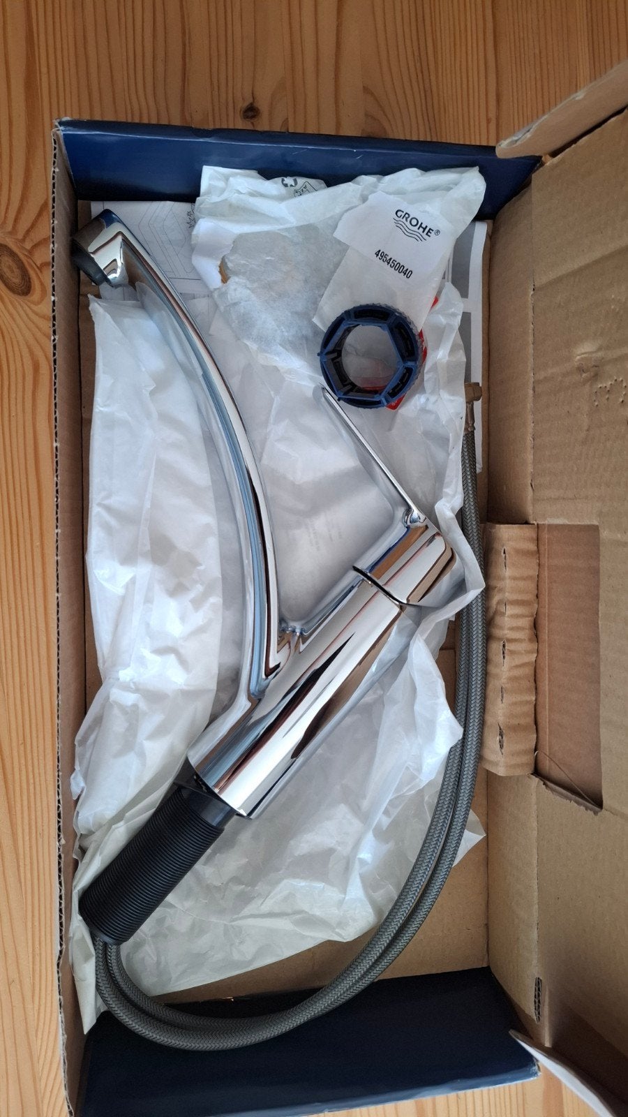 Grohe Start Keukenkraan Chroom - Nieuw in doos, Doe-het-zelf en Verbouw, Sanitair, Ophalen of Verzenden, Nieuw, Chroom, Kraan