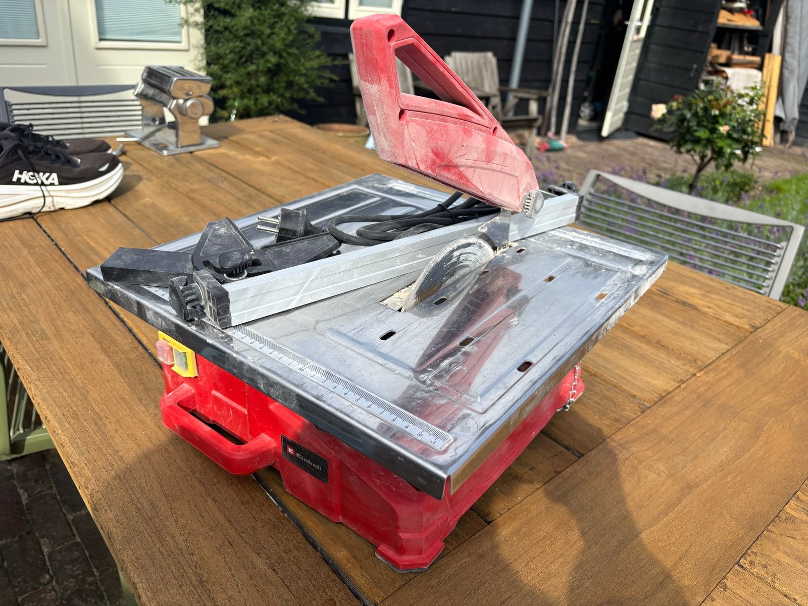 Einhell Tegelzaag - zgan, Ophalen, Gebruikt, Overige typen, 600 tot 1200 watt