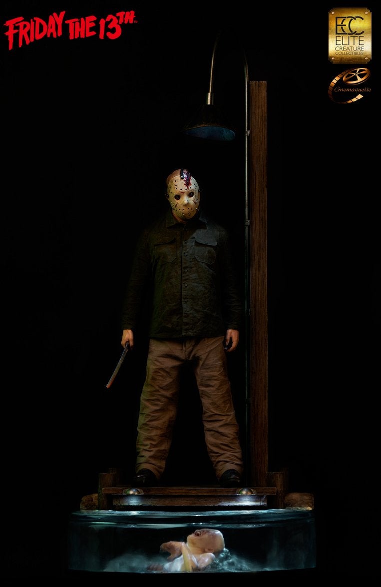 Friday the 13th Jason Voorhees Cinémaquette Beeld, Ophalen of Verzenden, Zo goed als nieuw