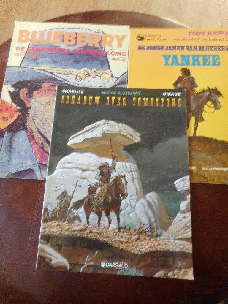 Stripboeken Luitenant BLUEBERRY, Gelezen, Charlier & Giraud, Ophalen of Verzenden, Meerdere stripboeken