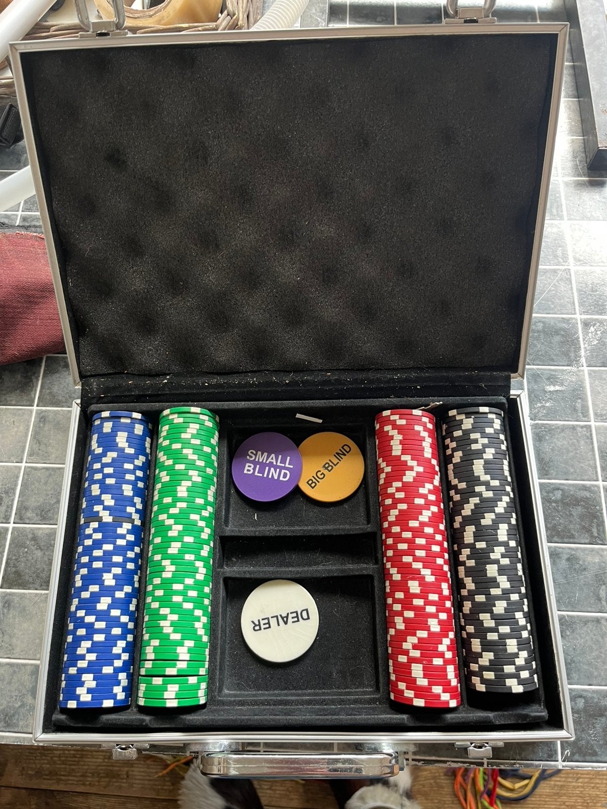 Poker fiches, Ophalen of Verzenden, Gebruikt