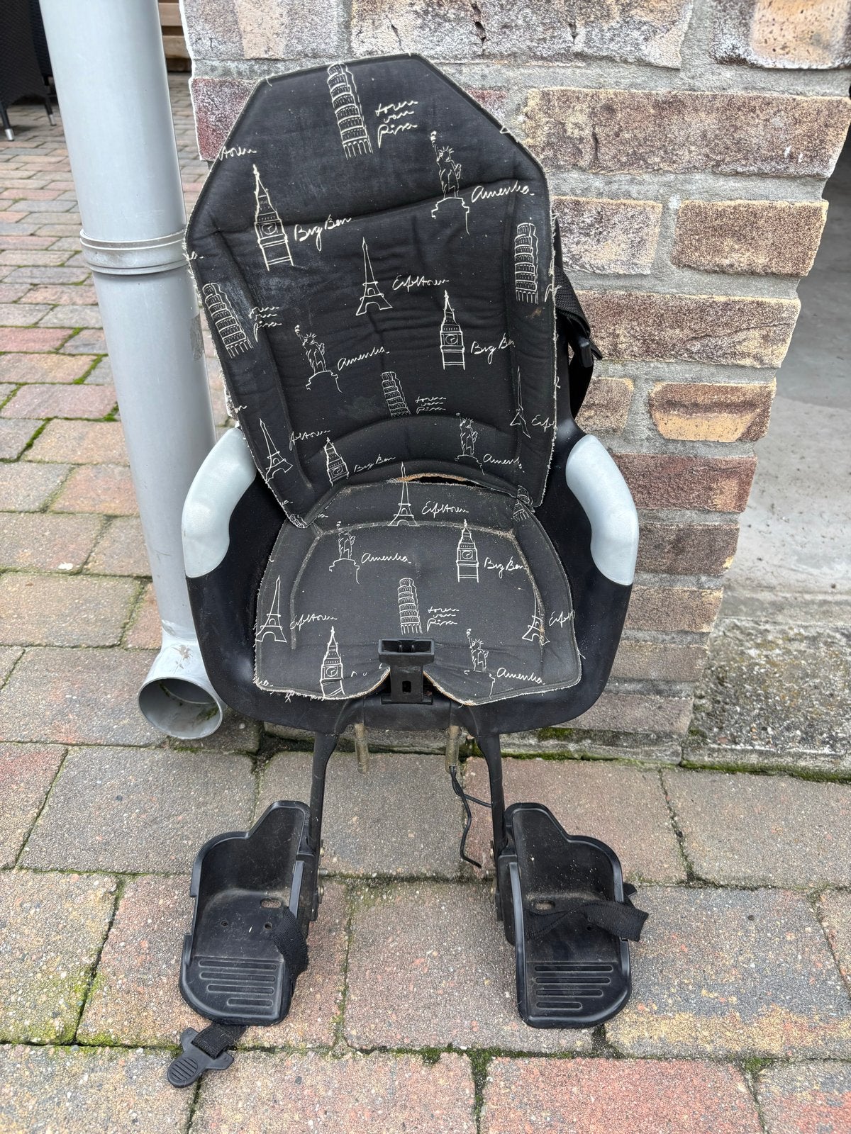 Gebruikt Bobike voorzitje met windscherm, Ophalen, Voorzitje, 0 t/m 13 kg, Gebruikt
