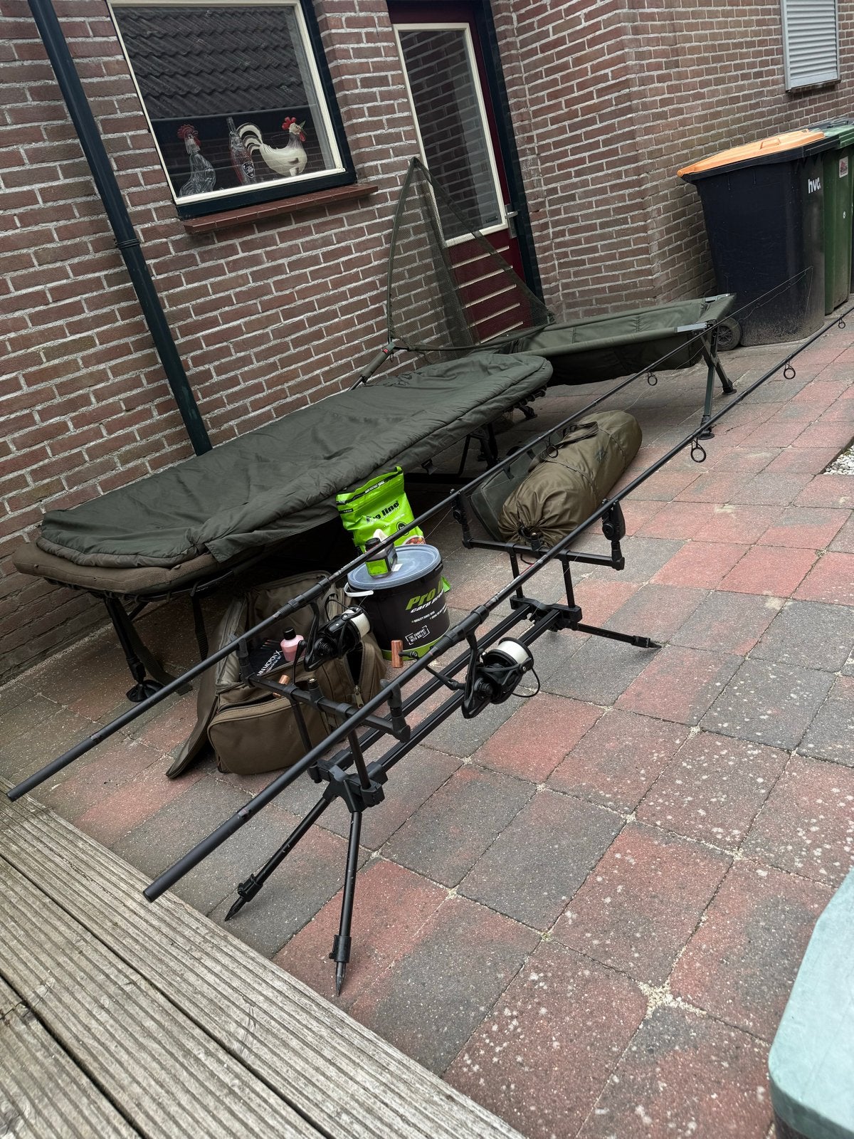 Complete karpervisuitrusting - Klaar om te vissen!, Ophalen, Gebruikt, Overige typen
