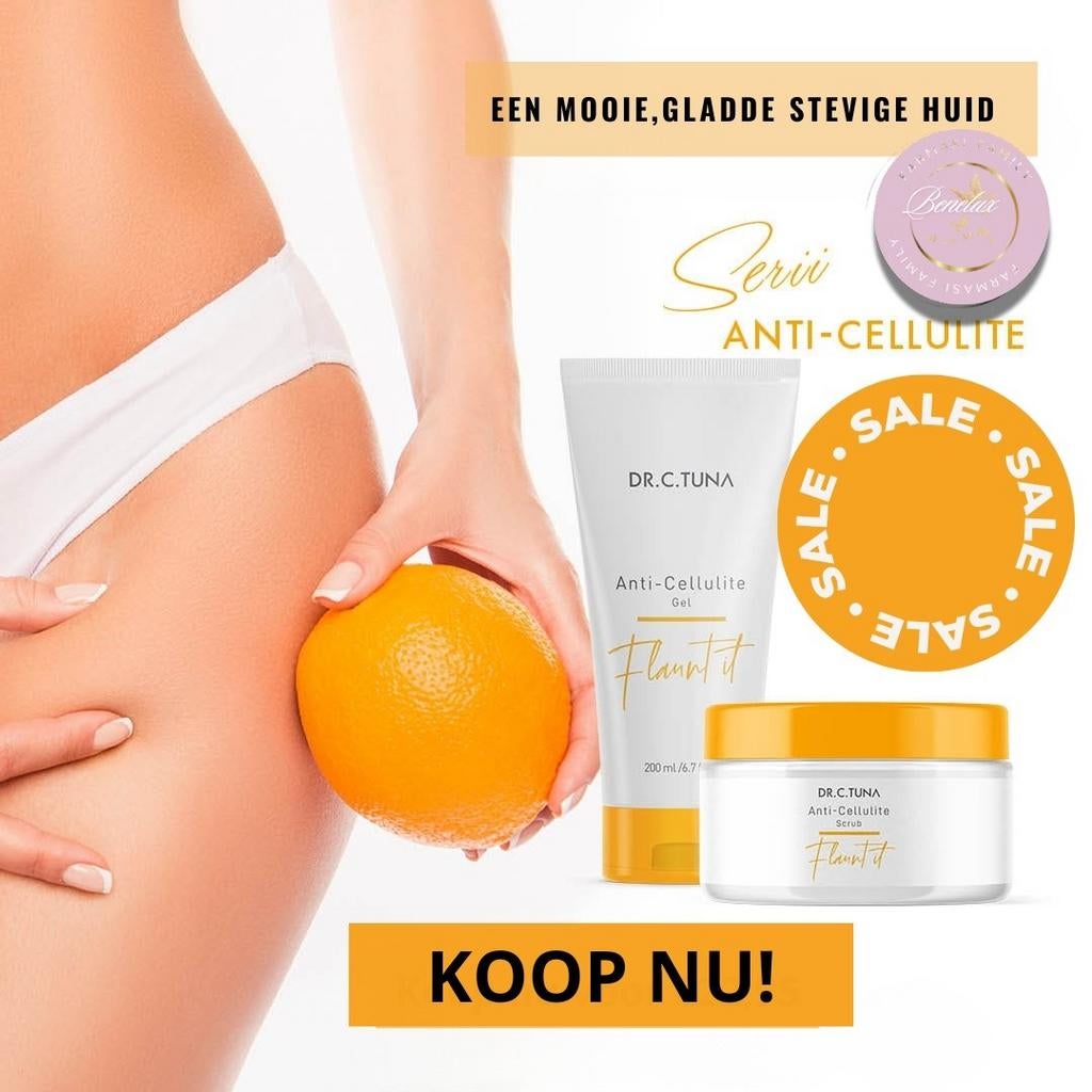 Farmasi Dr. C. Tuna Body Sculpting Scrub & Gel Duo, Verzenden, Nieuw, Bad & Douche