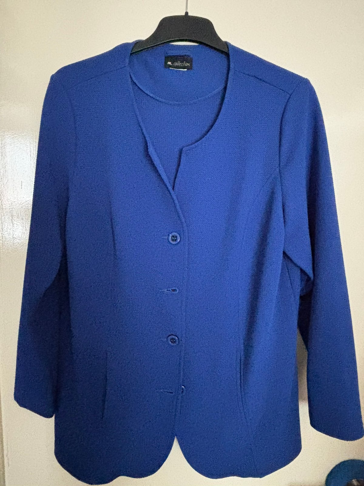Mooi kobalt blauw jasje, Kleding | Dames, Ophalen of Verzenden, Zo goed als nieuw, Maat 46/48 (XL) of groter, Blauw