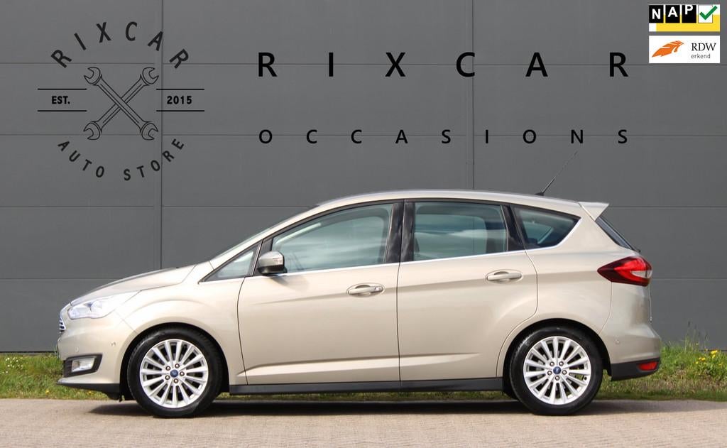 Ford C-Max 1.0 Titanium AllSeason Voorruitverwarming PDC !NI, Voorwielaandrijving, Traction-control, Gebruikt, Origineel Nederlands
