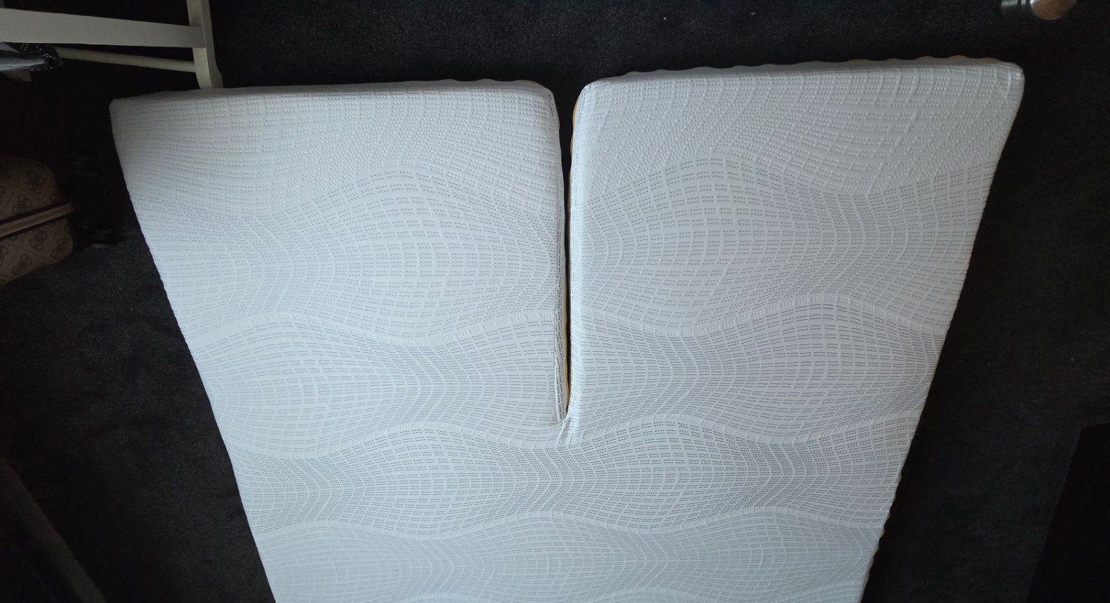 Gel splittopper B-Bright 180x200x8, Ophalen, Tweepersoons, Zo goed als nieuw, Matras