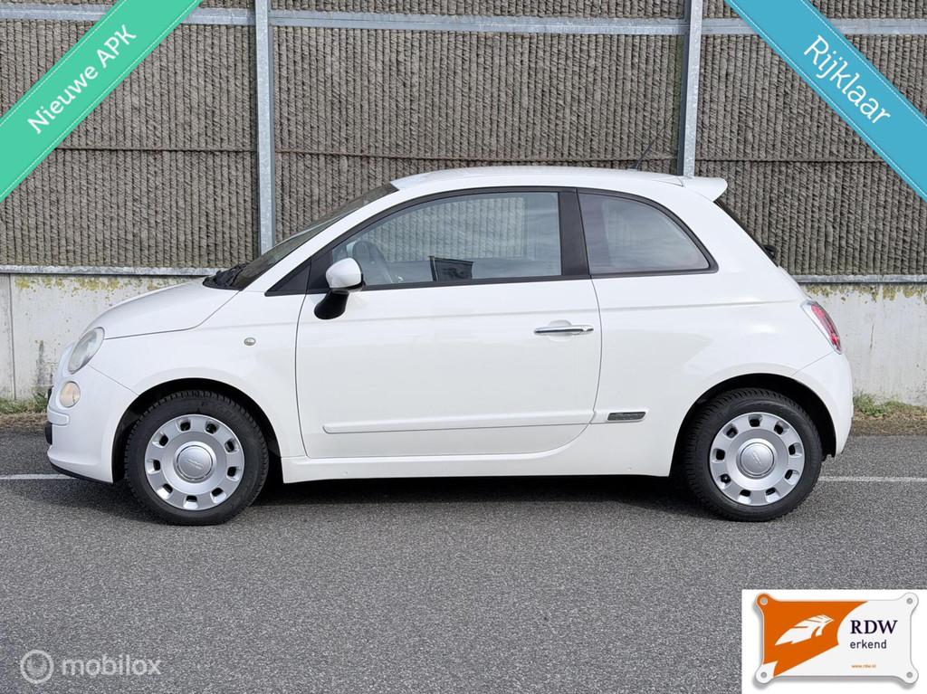 Fiat 500 1.4-16V Lounge NAP/AIRCO/NWE APK/NETTE AUTO, Auto's, Voorwielaandrijving, 101 pk, Gebruikt, 31 €/maand