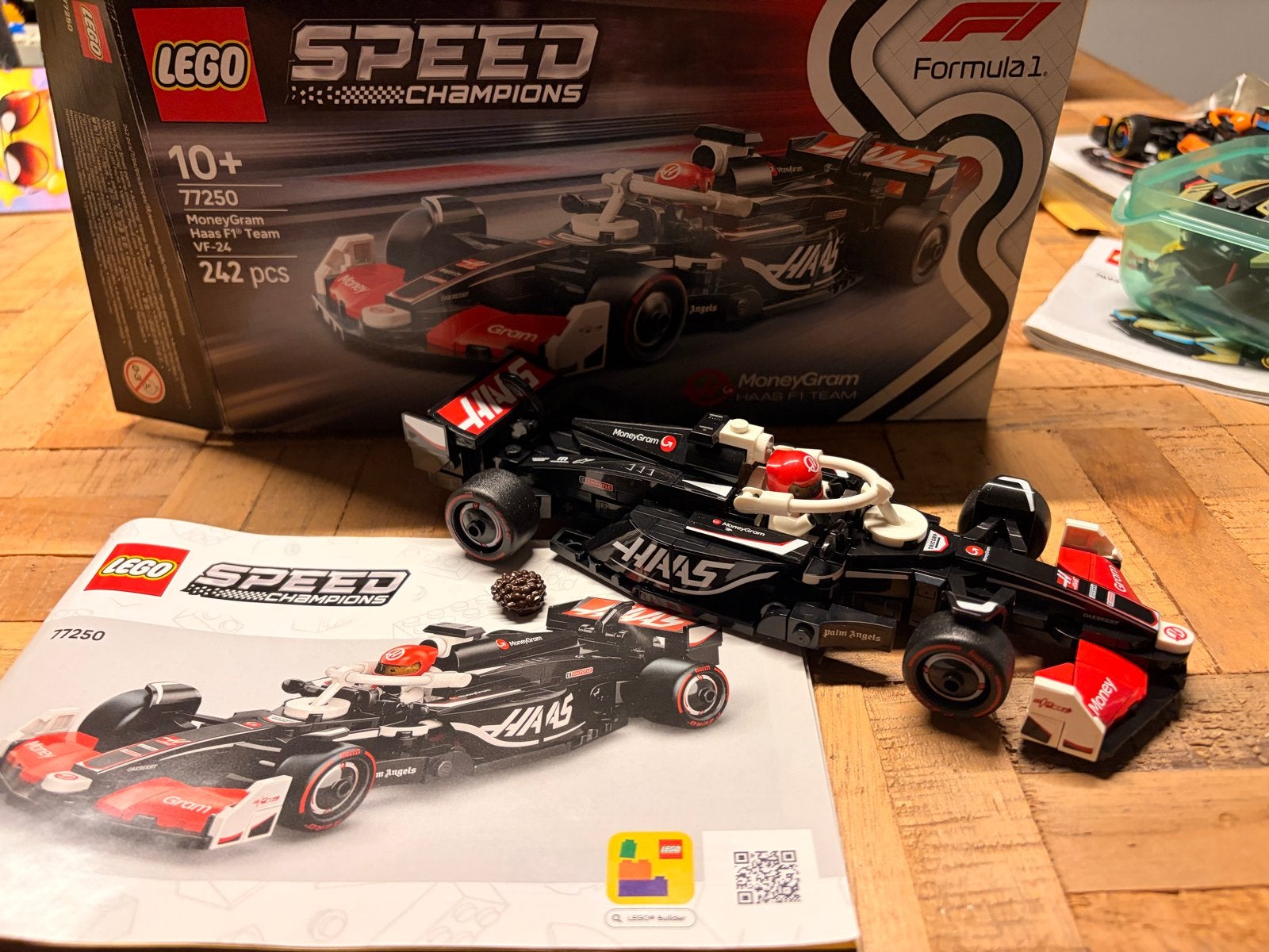 LEGO Speed Champions Haas F1 Team VF-24 (77250), Ophalen of Verzenden, Zo goed als nieuw, Overige merken