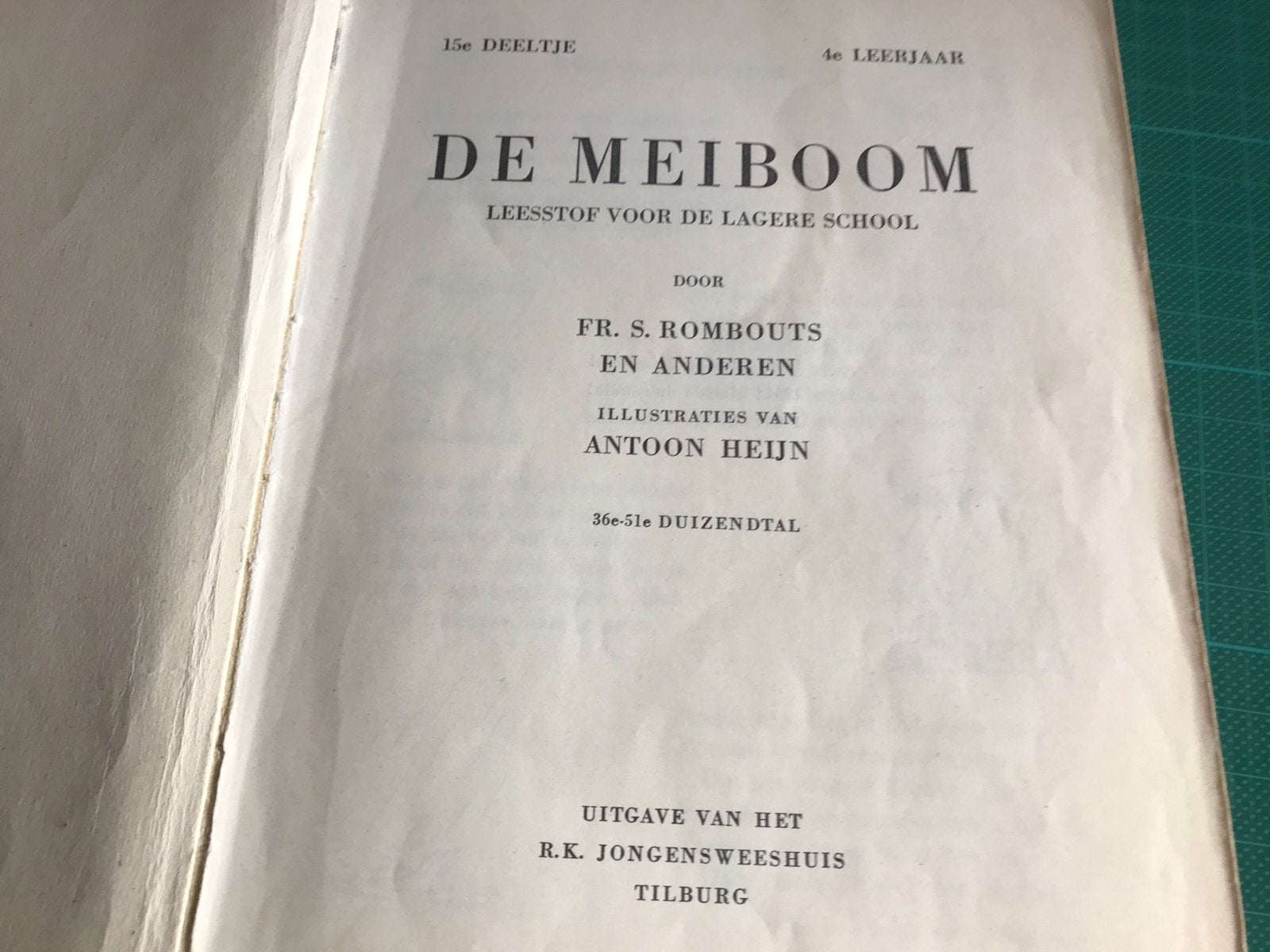 De Meiboom 15 - Leesstof voor de lagere school (1953), Ophalen of Verzenden, Gelezen, Fictie algemeen