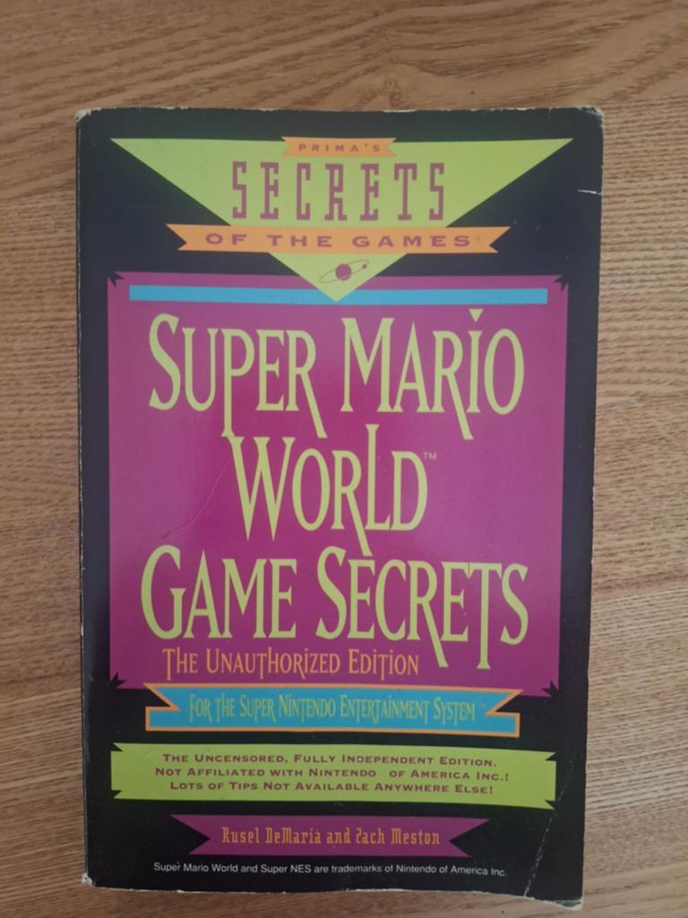 Super Mario World Game Secrets: De Ongeautoriseerde Editie, Boeken, Ophalen of Verzenden, Gelezen, Rusell DeMaria and Zach Meston