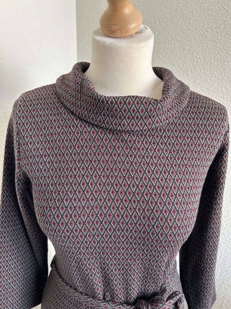 King Louie maat L NIEUW Dita dress ruit 2466, Maat 42/44 (L), Nieuw, Ophalen of Verzenden, Knielengte