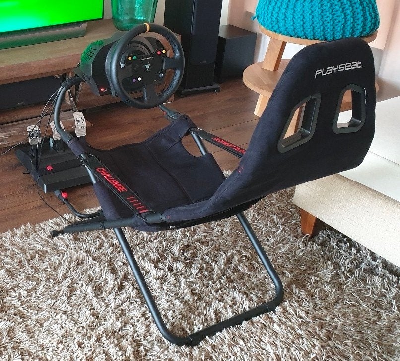 Playseat Challenge & Trustmaster TX Leather Edition, Spelcomputers en Games, Ophalen, Overige merken, Zo goed als nieuw