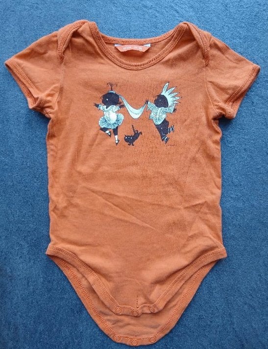 Oranje romper maat 74/80, Ophalen, Gebruikt, Oranje of Koningsdag