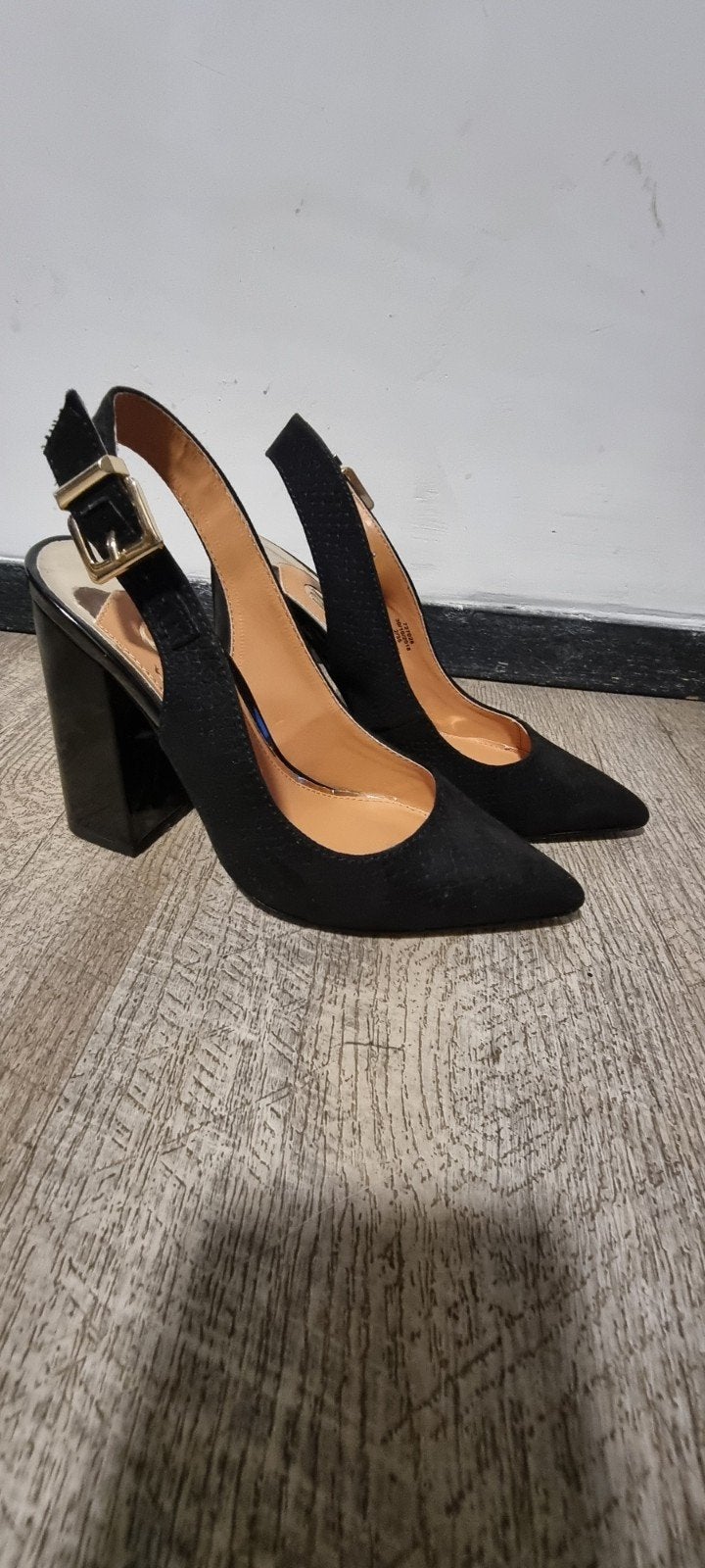 River Island Zwarte Pumps Maat 35, Pumps, Ophalen of Verzenden, Zo goed als nieuw, River Island
