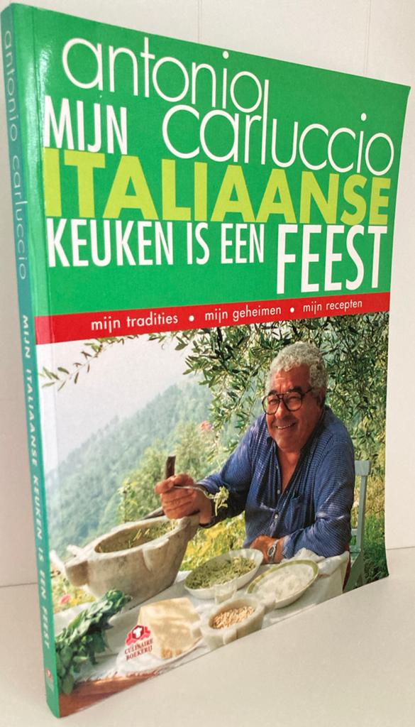 Antonio Carluccio: Mijn Italiaanse Keuken is een Feest, Boeken, Kookboeken, Ophalen of Verzenden, Zo goed als nieuw, Italië, Voorgerechten en Soepen