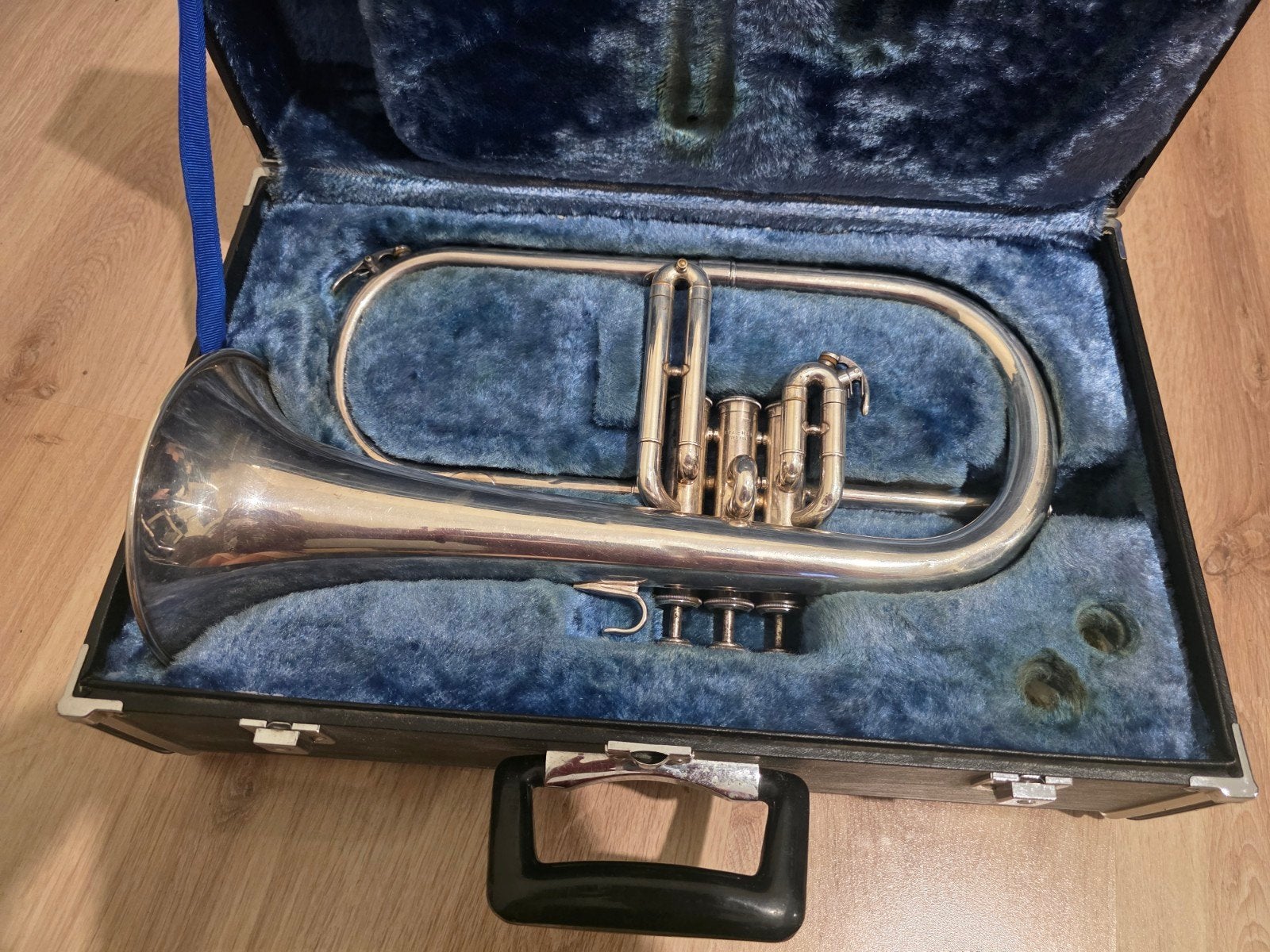 Bugel Yamaha YFH 731, Muziek en Instrumenten, Ophalen of Verzenden, Gebruikt, Overige typen, Met koffer