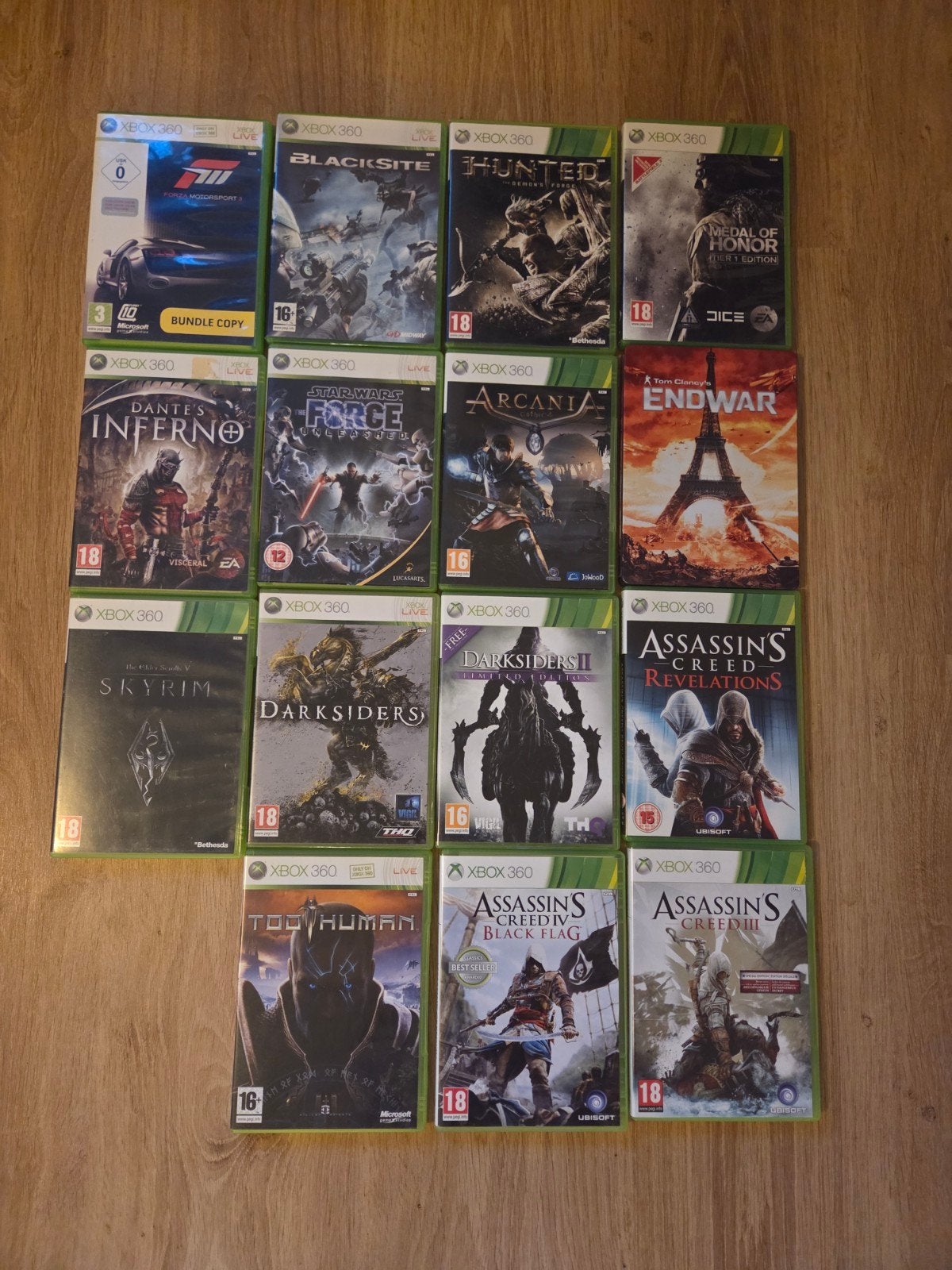 Xbox 360 Games - Diverse Titels, Spelcomputers en Games, Online, Gebruikt, Vanaf 18 jaar, Overige genres