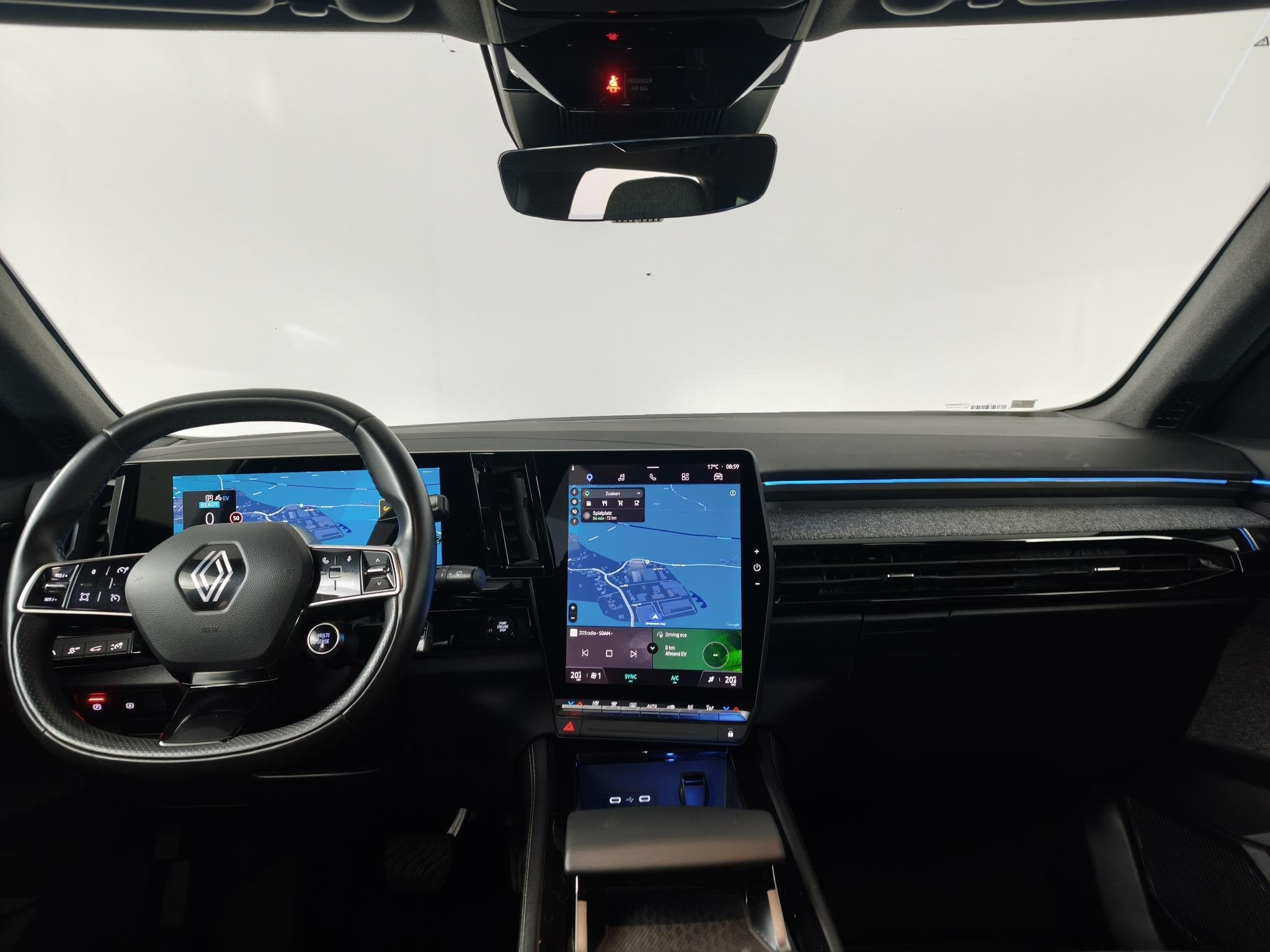 Renault Espace E-Tech full hybrid 200 techno 7p. | Navigatie, Auto's, Stof, Gebruikt, 1199 cc, 7 stoelen