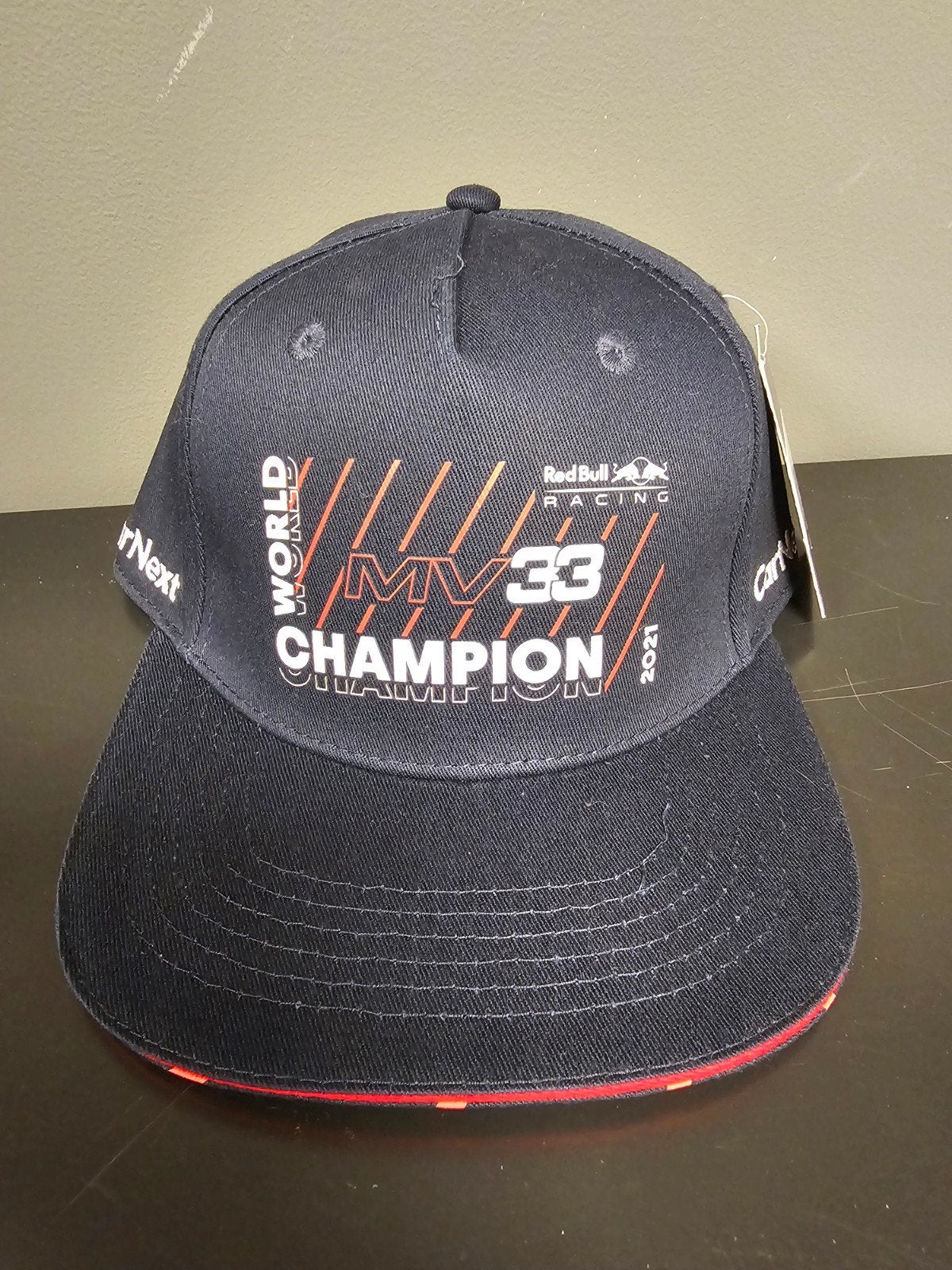 Max Verstappen Pet WC 2021 - Nieuw en Ongedragen, Nieuw, Pet, Red Bull Racing, One size fits all
