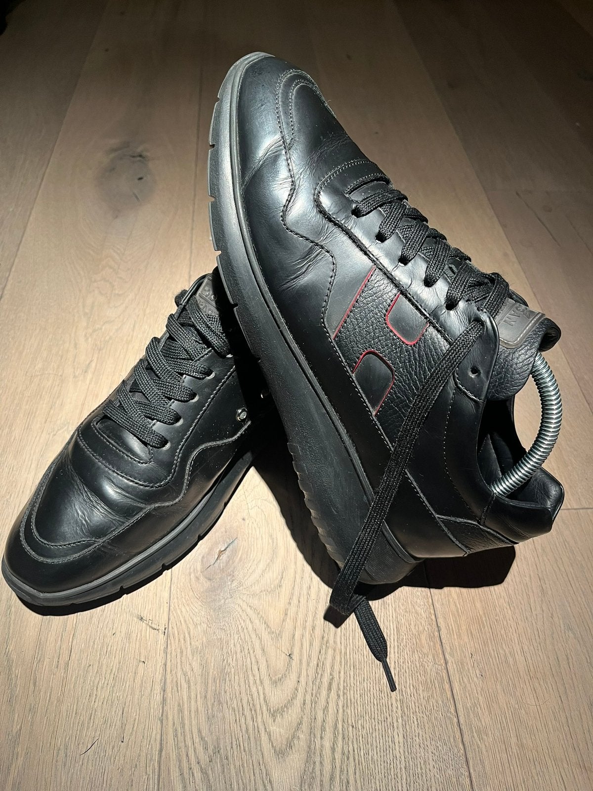 Heren sneakers van HOGAN, Zwart, Ophalen of Verzenden, Sneakers of Gympen, Gedragen