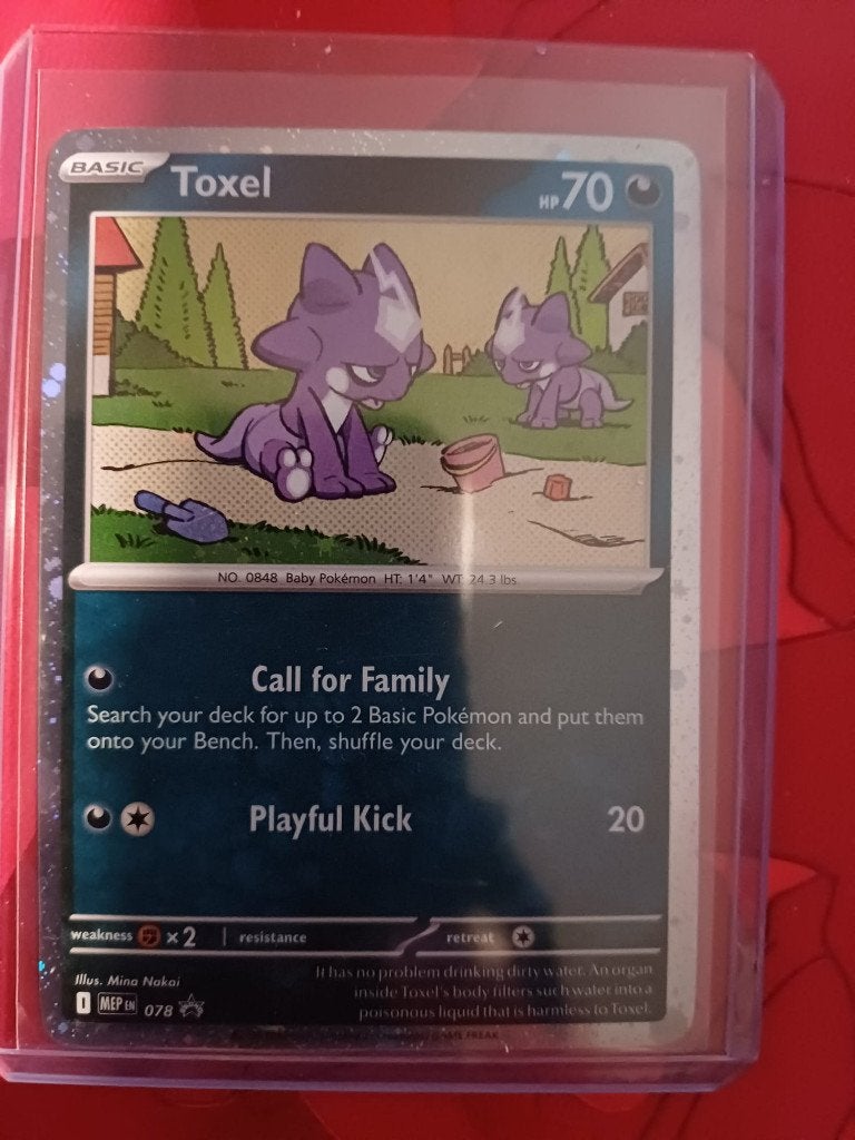 Toxel (MEP 078) MEP Black Star Promos, Ophalen of Verzenden, Nieuw, Losse kaart
