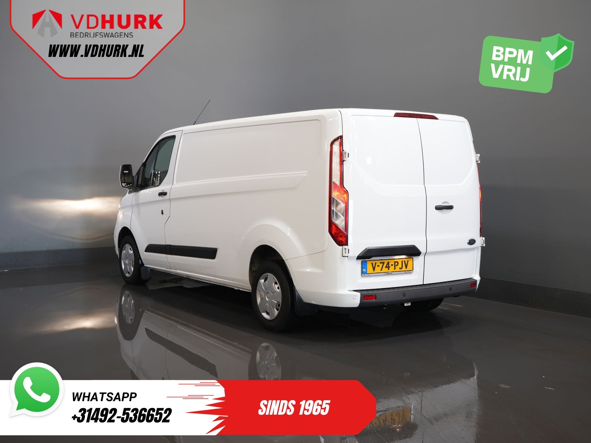 Ford Transit Custom 2.0 TDCI 130 pk L2 Trend 2.8t Trekverm/, Voorwielaandrijving, 4 cilinders, 1991 kg, 2800 kg