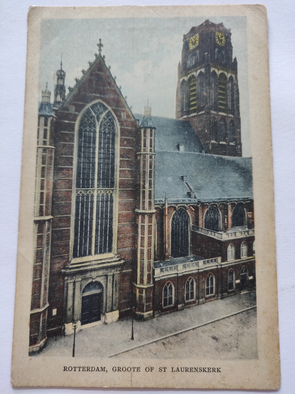 X2635 Rotterdam 1920 naar Halfweg, Verzamelen, Ophalen of Verzenden, Voor 1920, Zuid-Holland