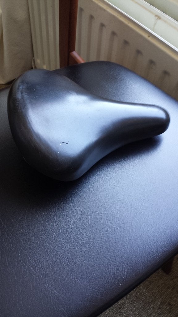 fietszadel zadel type selle royal stadsfiets dames heren uni, Gebruikt, Kunststof, Zadel, Kinderfiets