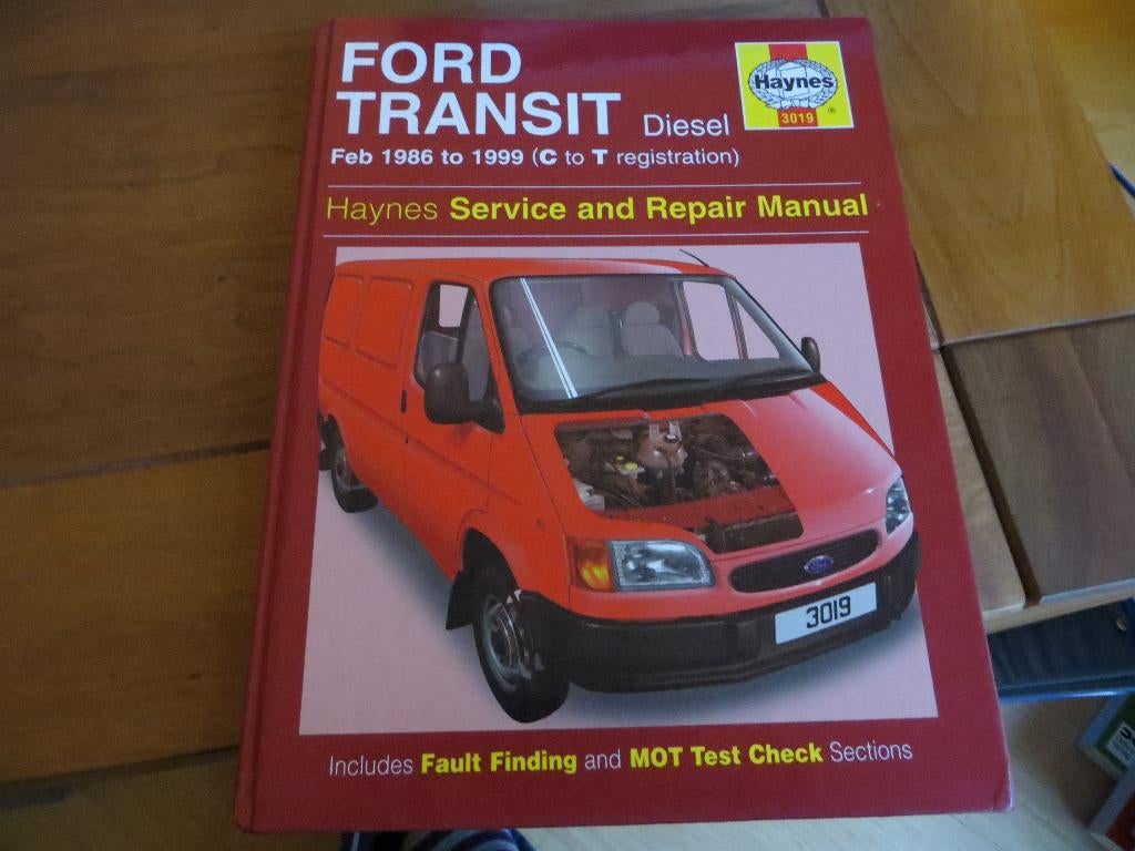 Haynes manual vraagbaak Ford Transit 2.5 (turbo)diesel 86-99, Ophalen of Verzenden