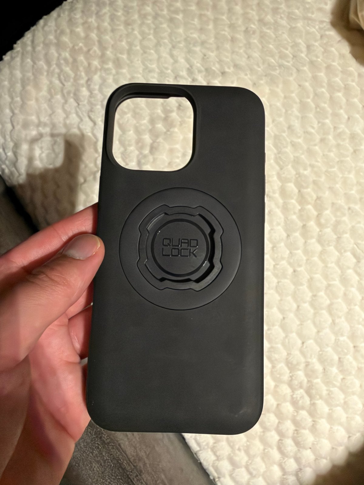 Quad Lock Hoesje voor iPhone 16 Pro Max - Zwart, Telecommunicatie, Kunststof, IPhone 16 Pro Max, Zwart, Quad Lock