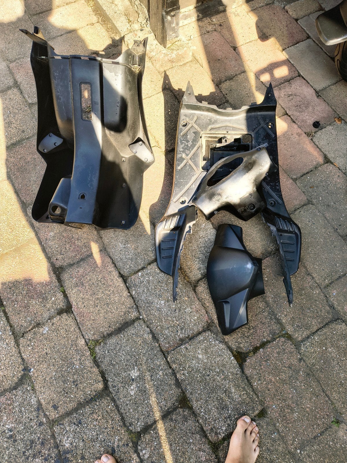 Kymco Agility 50 Kappen Set - Gebruikt, Ophalen of Verzenden, Gebruikt, Kap, Kymco