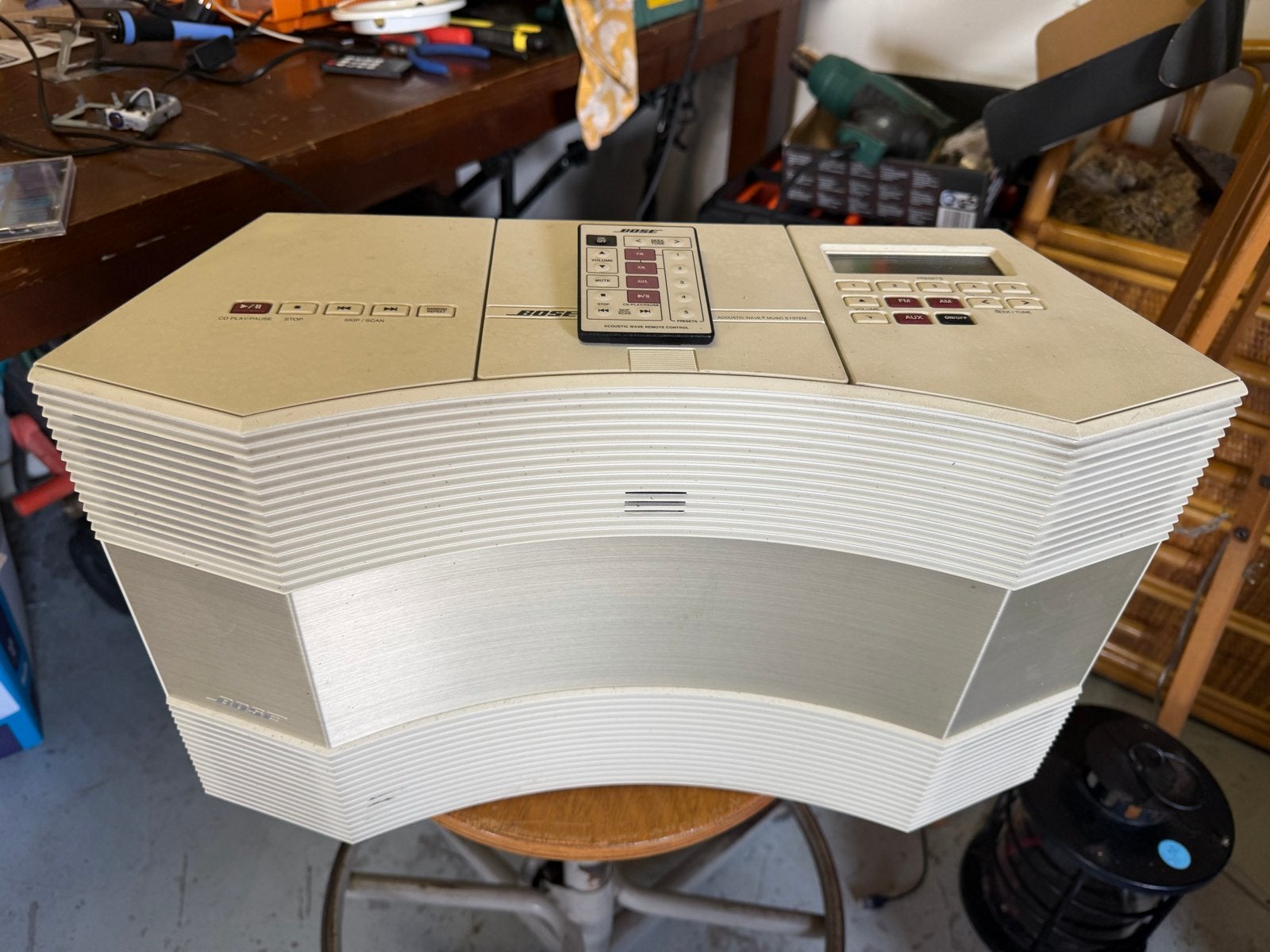 Bose Acoustic Wave Music System II met afstandsbediening, Overige merken, Gebruikt, Ophalen of Verzenden, Microset