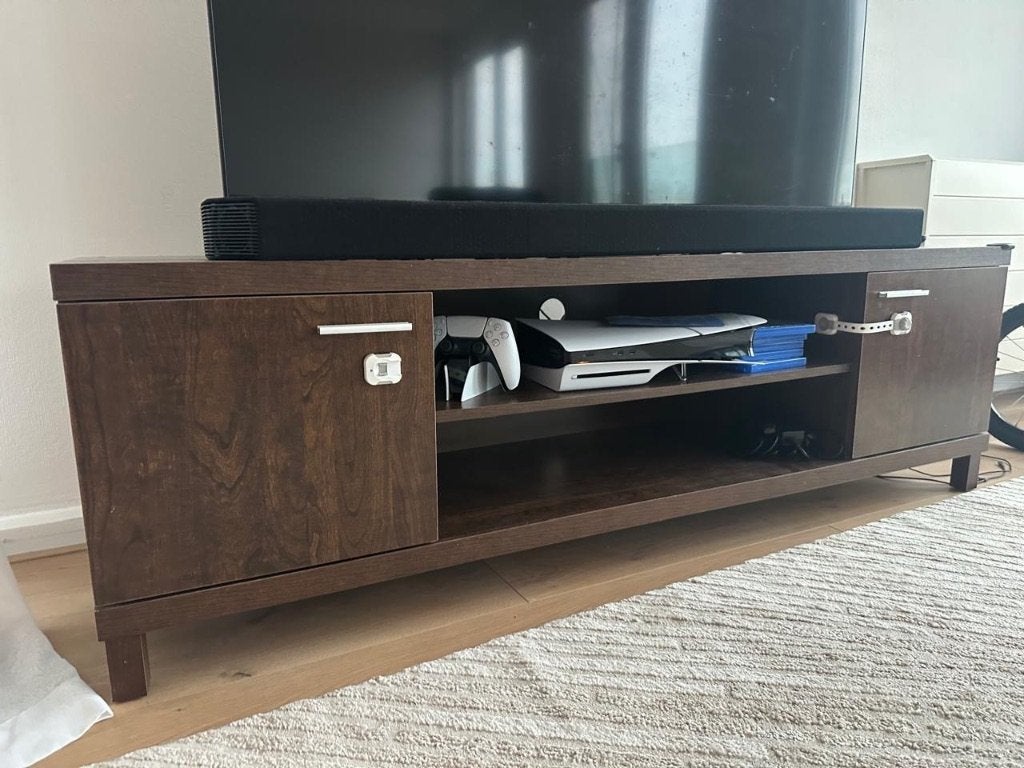Tv table, Ophalen, Gebruikt, 150 tot 200 cm, Minder dan 100 cm