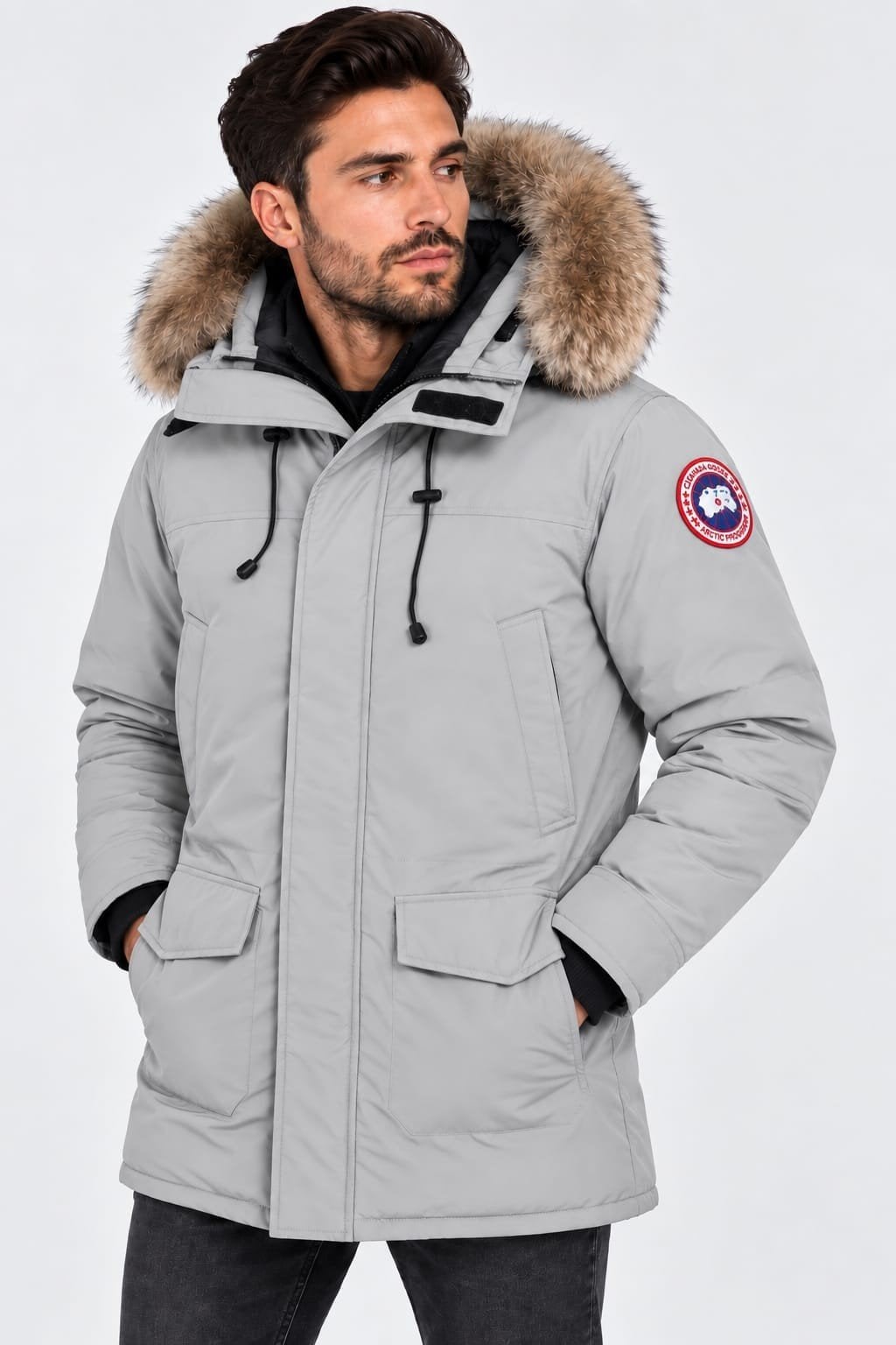 CANADA GOOSE MCMILLAN STONE PARAJUMPERS MONCLER Burberry jas, Kleding | Heren, Ophalen of Verzenden, Nieuw, Overige maten, Zwart