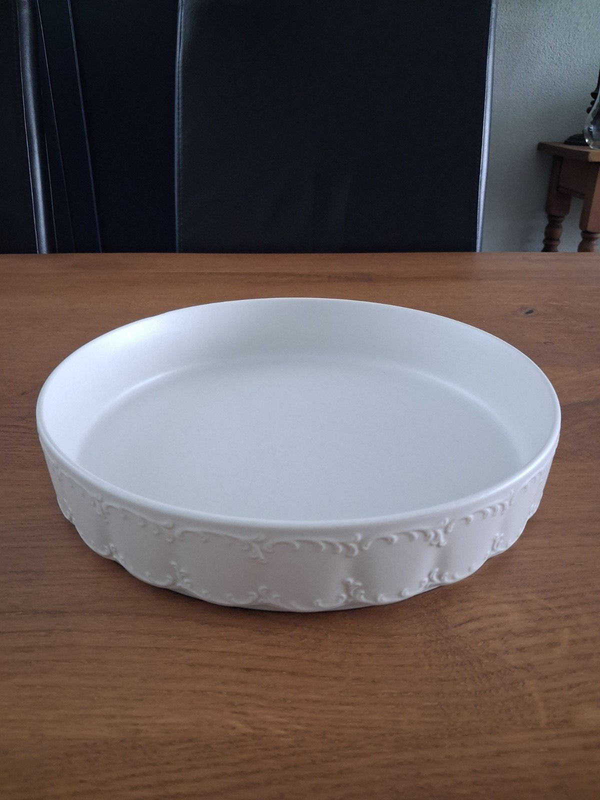 Rosenthal Classic Rose  "Monbijou Weiss"  -  quicheschaal, Huis en Inrichting, Ophalen of Verzenden