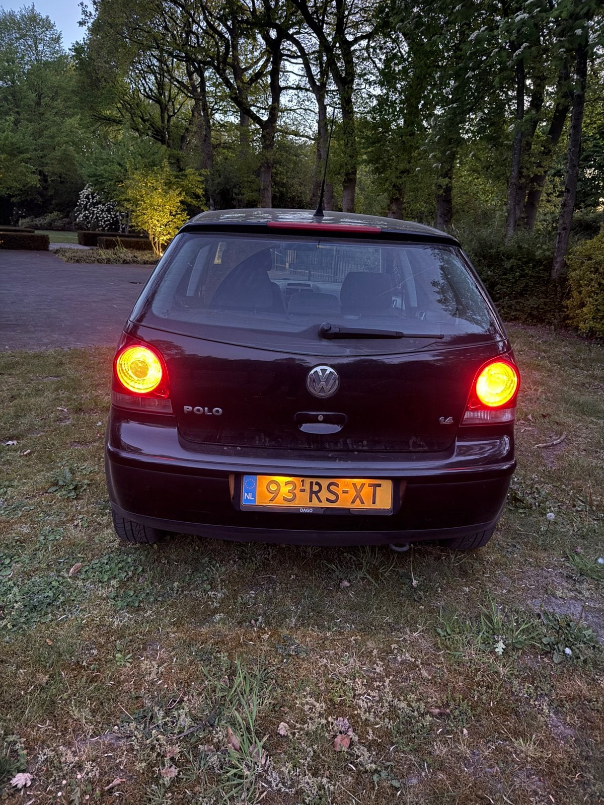 Volkswagen Polo 1.4 55KW 2005 Zwart, Ophalen, Gebruikt, Volkswagen