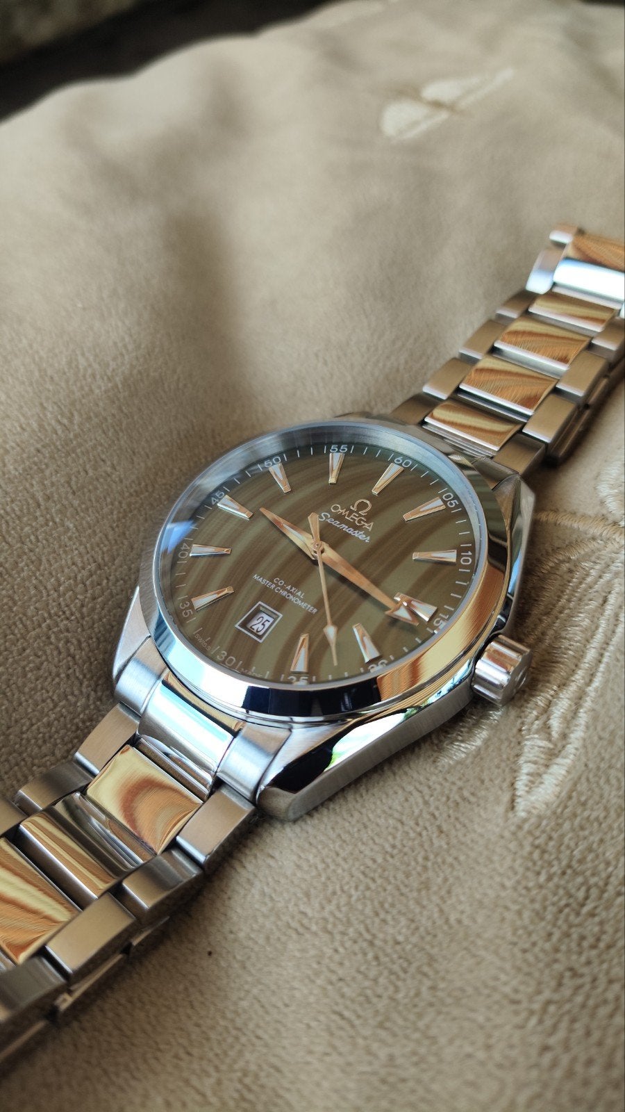 Omega Seamaster Aqua Terra 150 M nieuw, Staal, Staal, Nieuw, Ophalen of Verzenden