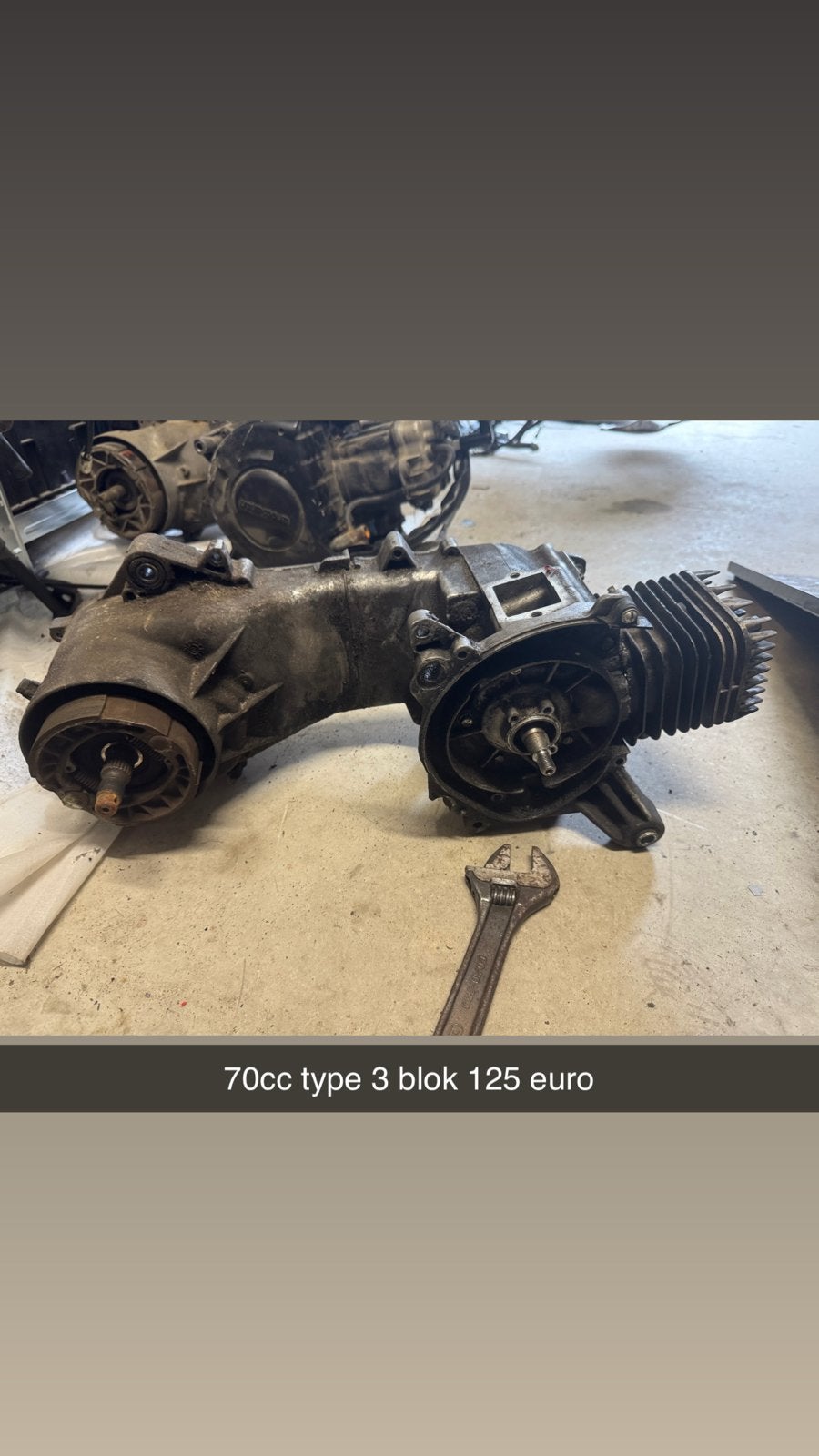 Piaggio Zip Type 3 Blokje 70cc, Ophalen of Verzenden, M, M, M