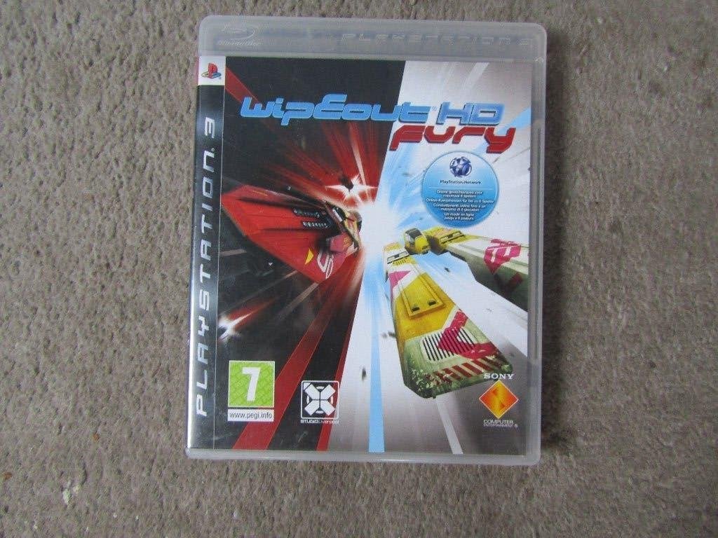 Playstation 3 spel: WipEout HD fury, Gebruikt, 1 speler, Racen en Vliegen, Ophalen of Verzenden