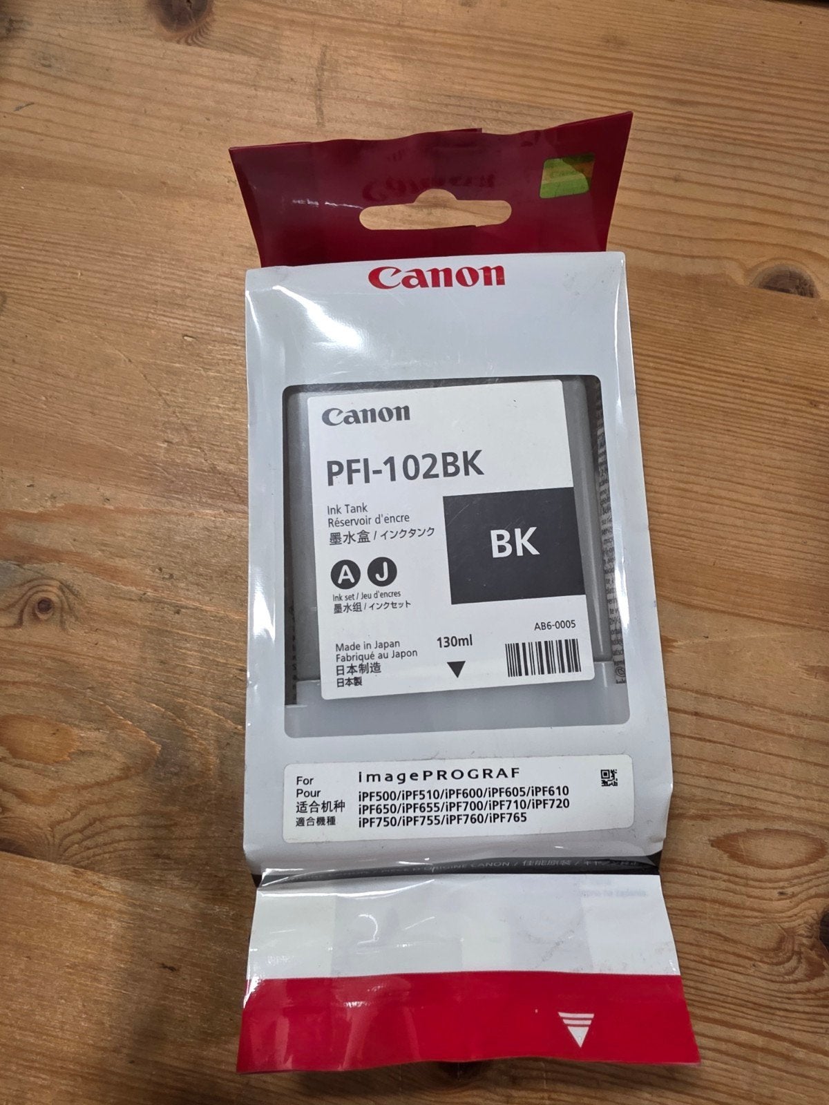 Canon PFI-102BK Inktcartridge Zwart 130ml, Computers en Software, Info@canon.nl, Canon, Cartridge, 30-2, Shimomaruko 3-chome, Ohta-ku, Tokyo 146-8501, Japan