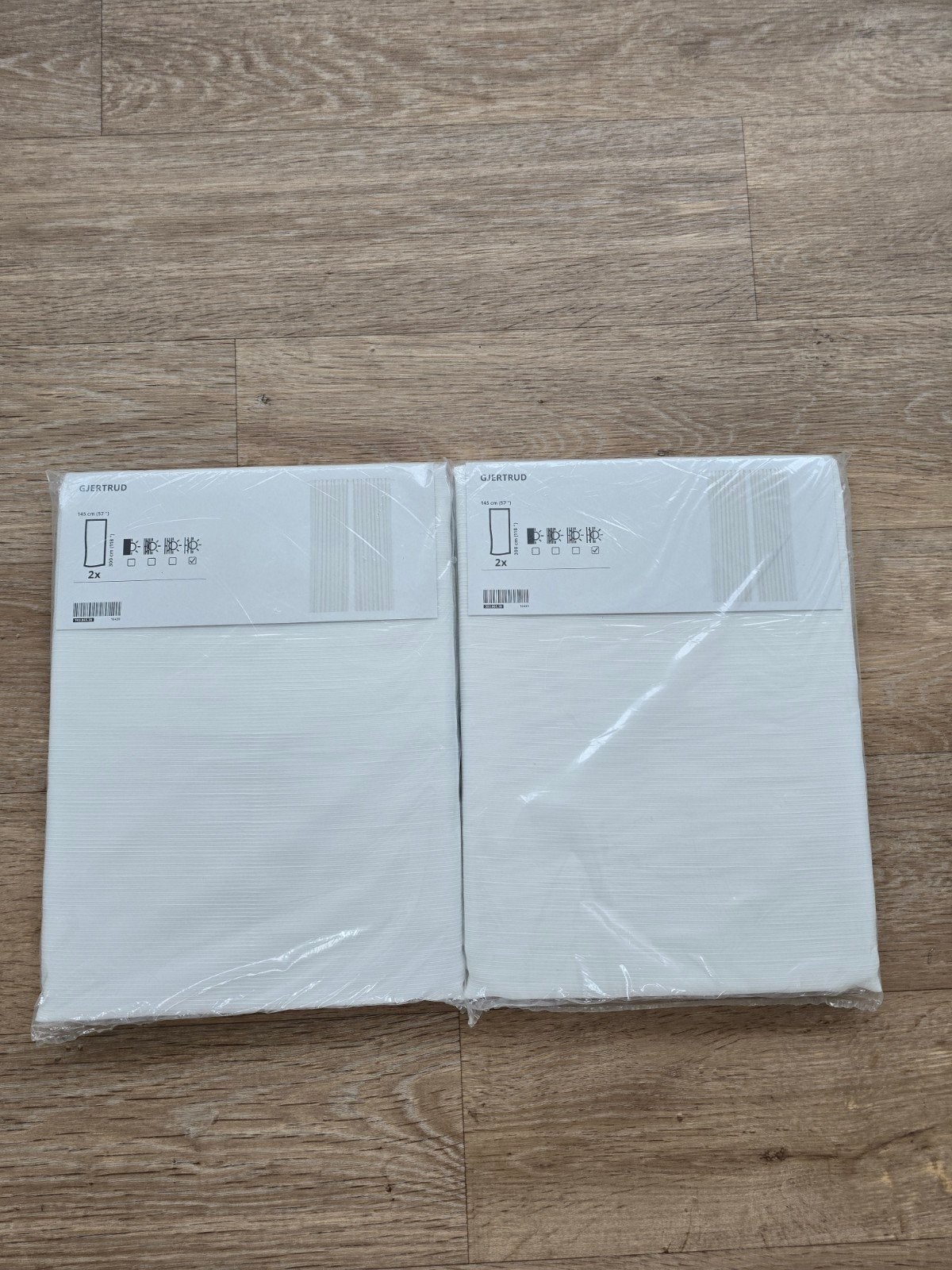 2x IKEA GJERTRUD Gordijnen -145x300cm – Nieuw in verpakking, Huis en Inrichting, Stoffering | Gordijnen en Lamellen, IKEA, Ophalen