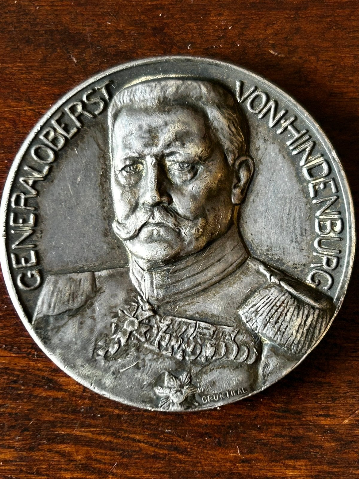 Zilveren Medaille 1914 Hindenburg – Tannenberg & Ortelsburg, Ophalen of Verzenden, Zilver
