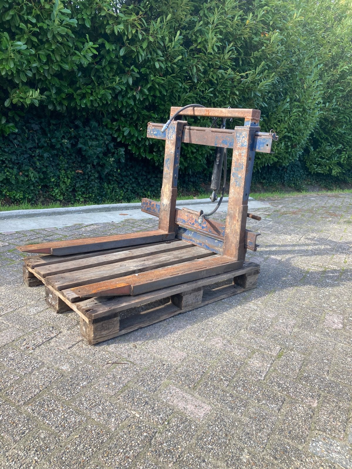 Palletvork palletdrager inclusief hydraulische topstang, Ophalen, Overige, Overige typen