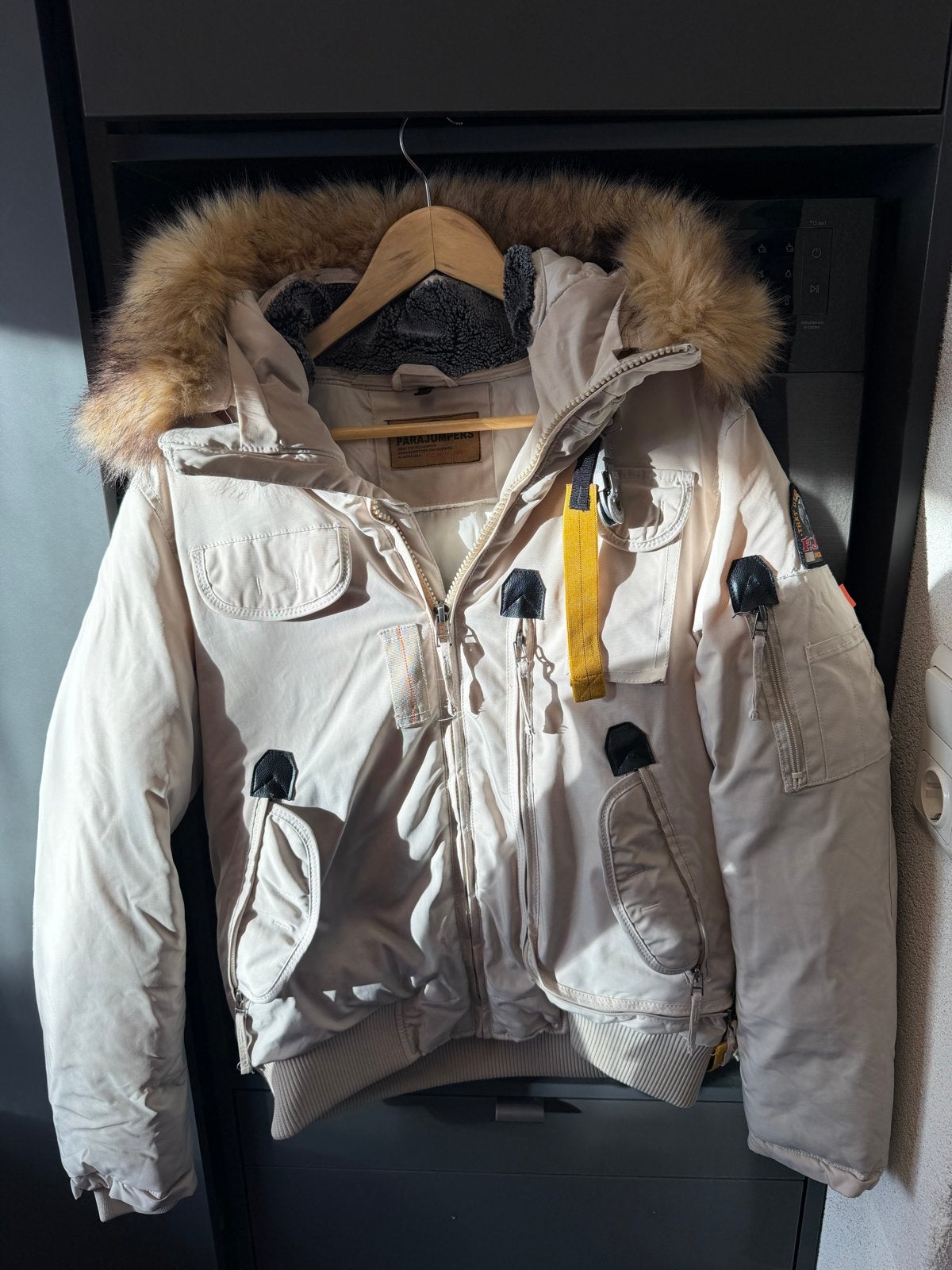 Parajumpers Anchorage Winterjas - Beige, Kleding | Dames, Ophalen of Verzenden, Gedragen, Maat 38/40 (M), Beige
