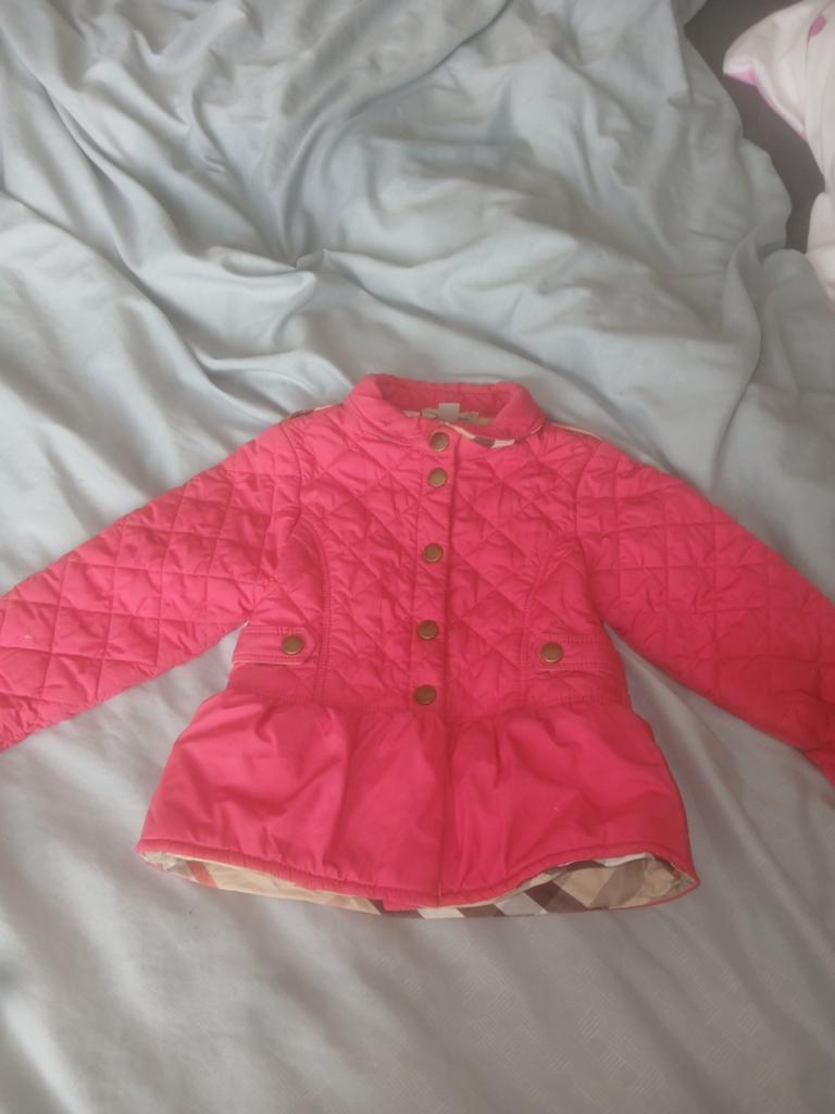 Mooi burberry jasje, Ophalen, Zo goed als nieuw, Meisje, Jasje